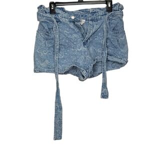 Le Lis Collection Womens Jean Shorts Size Medium Cotton Blend